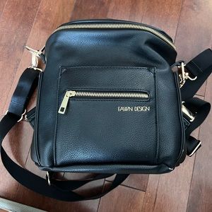 Fawn design mini diaper backpack
